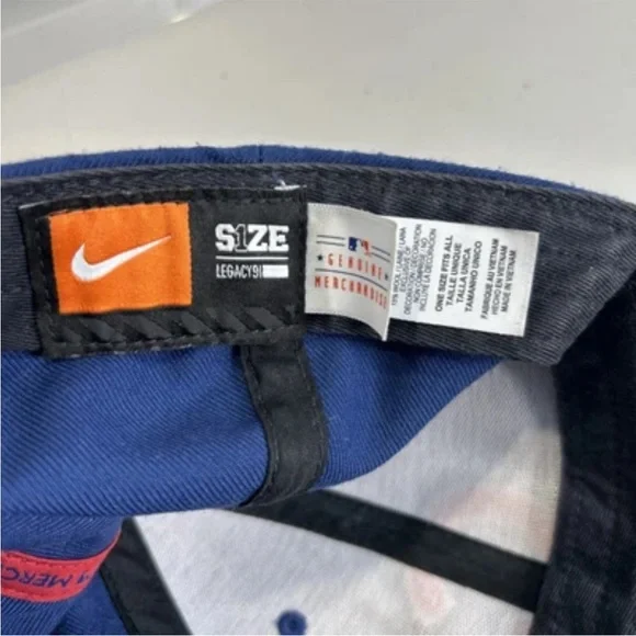 Chicago Cubs Nike Dri-Fit Legacy 91 Genuine Merchandise Baseball Cap Adjustable - Picture 8 of 9